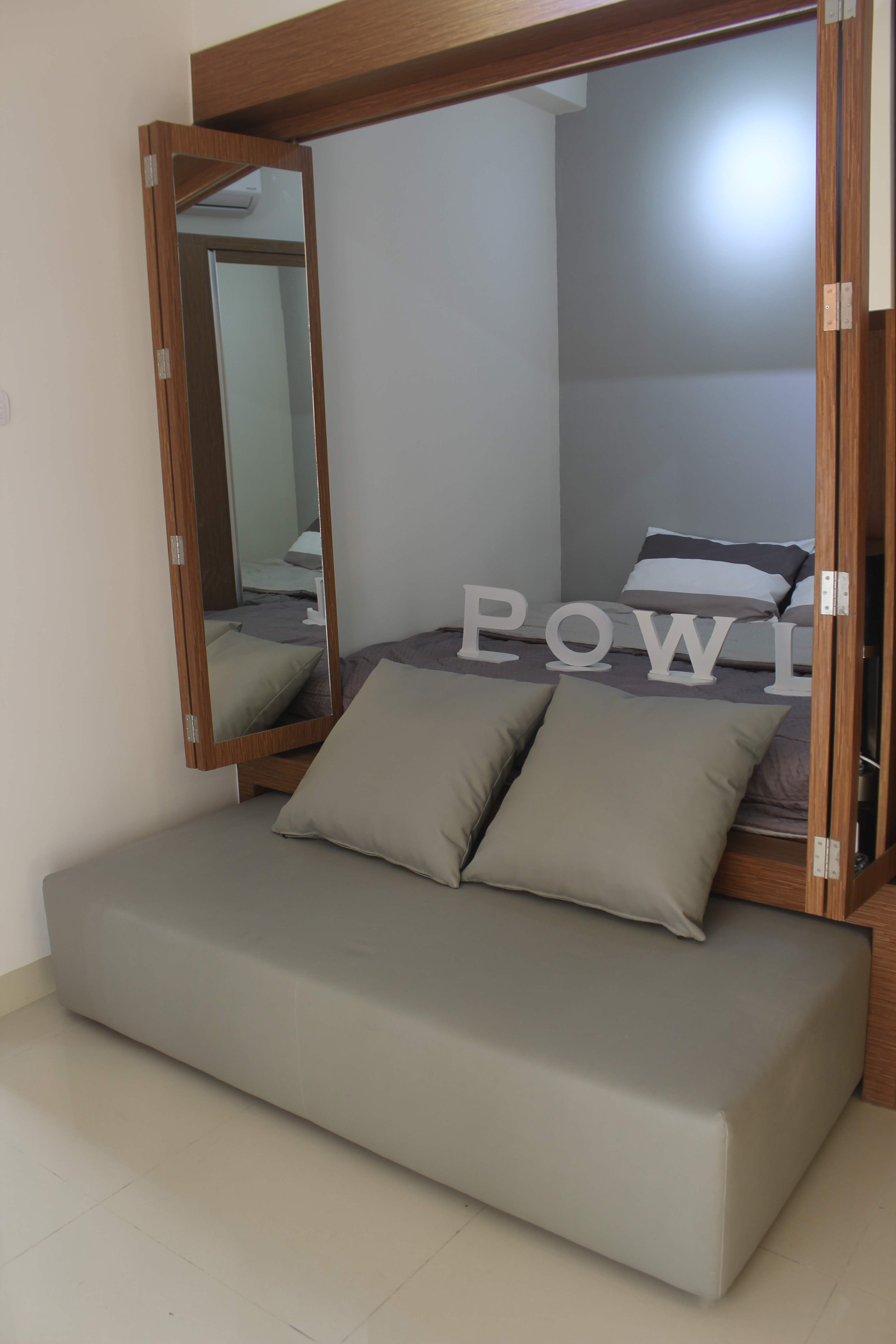 Desain Interior Apartemen 2 Kamar Tidur Powl Studio Toko